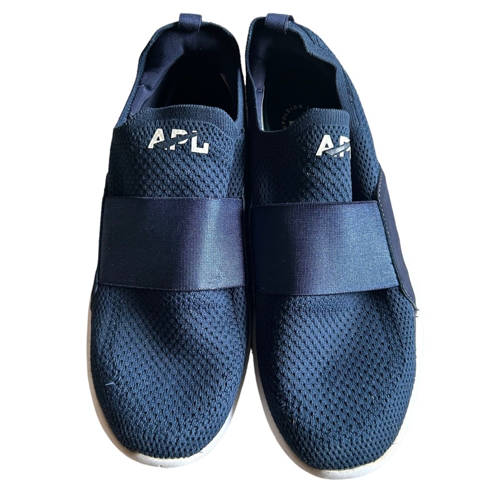 APL Women's Navy Slip-On Knit Sneakers - Picture 6 of 16